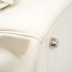 Hermes Handbag Birkin 30 Veau Epsom White Silver — view 7