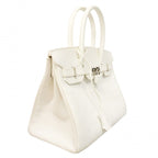 Hermes Handbag Birkin 30 Veau Epsom White Silver — view 2
