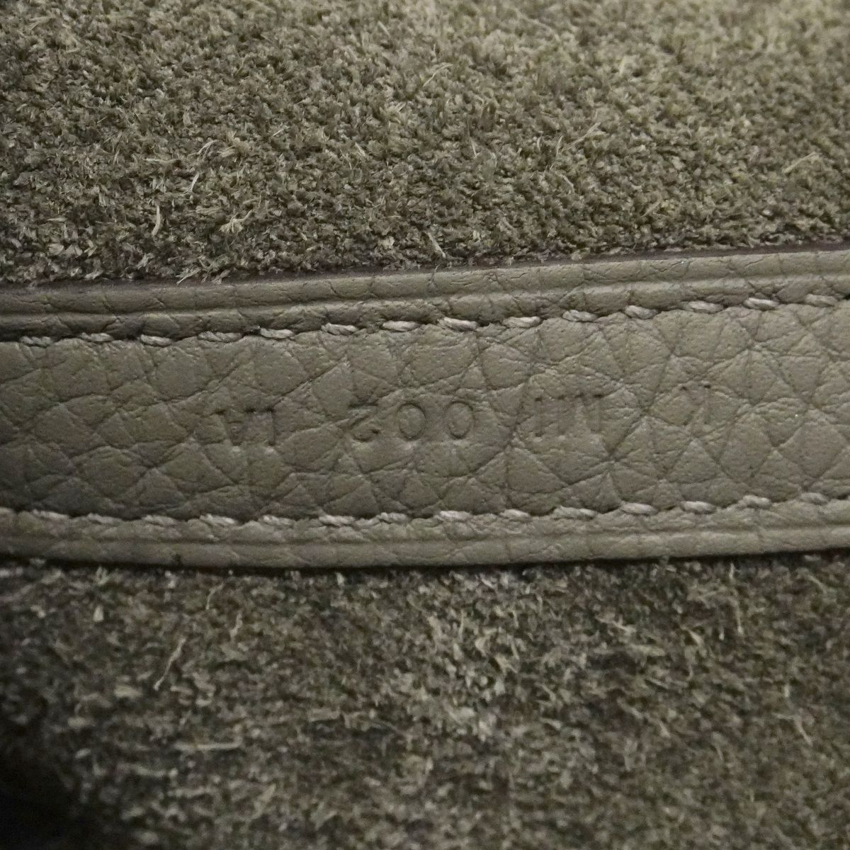 Hermes Handbag Picotin Lock PM Taurillon Clemence Grime Silver — view 6