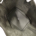 Hermes Handbag Picotin Lock PM Taurillon Clemence Grime Silver — view 4
