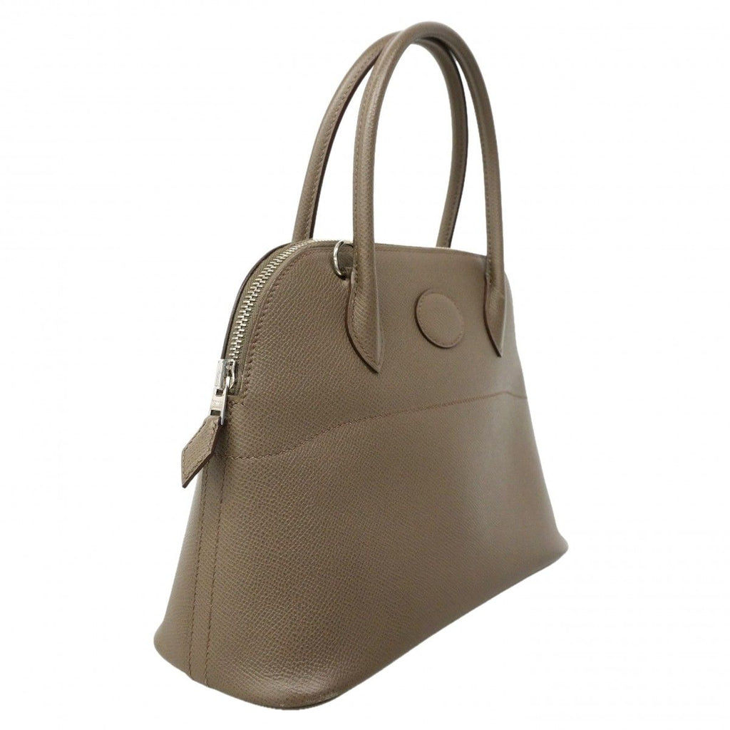 Hermes Handbag Bolide 27 Veau Epsom Etain Silver 2-Way — view 2