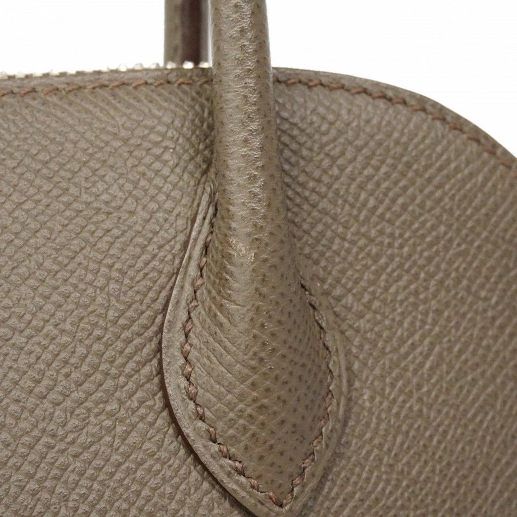 Hermes Handbag Bolide 27 Veau Epsom Etain Silver 2-Way — view 8