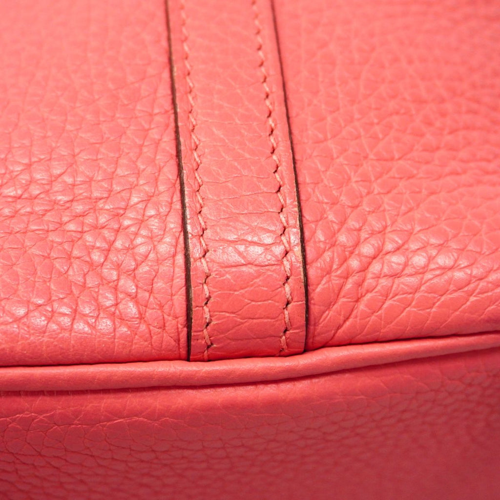 Hermes Handbag Picotin Lock Eclat PM Taurillon Clemence Rose Azalea Terbatie — view 7