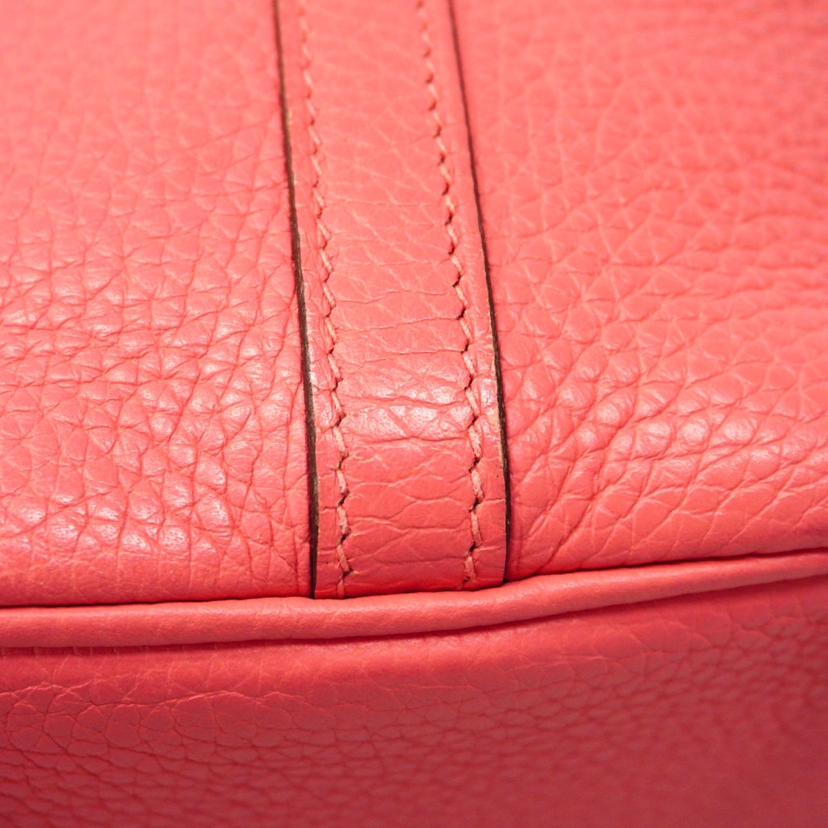Hermes Handbag Picotin Lock Eclat PM Taurillon Clemence Rose Azalea Terbatie — view 7