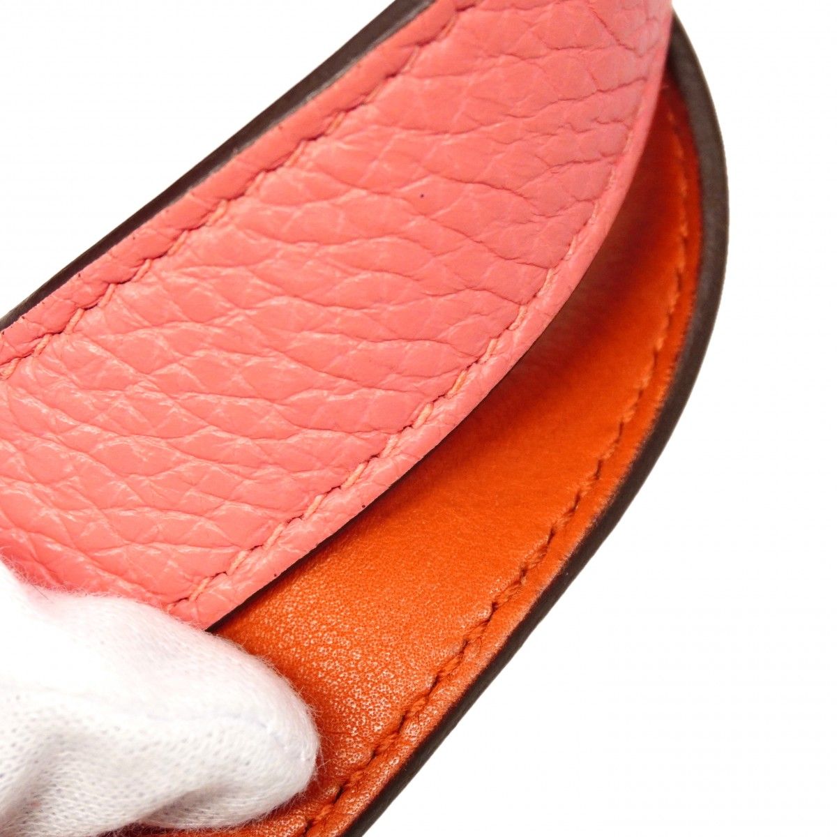 Hermes Handbag Picotin Lock Eclat PM Taurillon Clemence Rose Azalea Terbatie — view 8