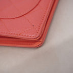 Chanel Wallet Quilted Caviar Leather Pink Gold — view 6