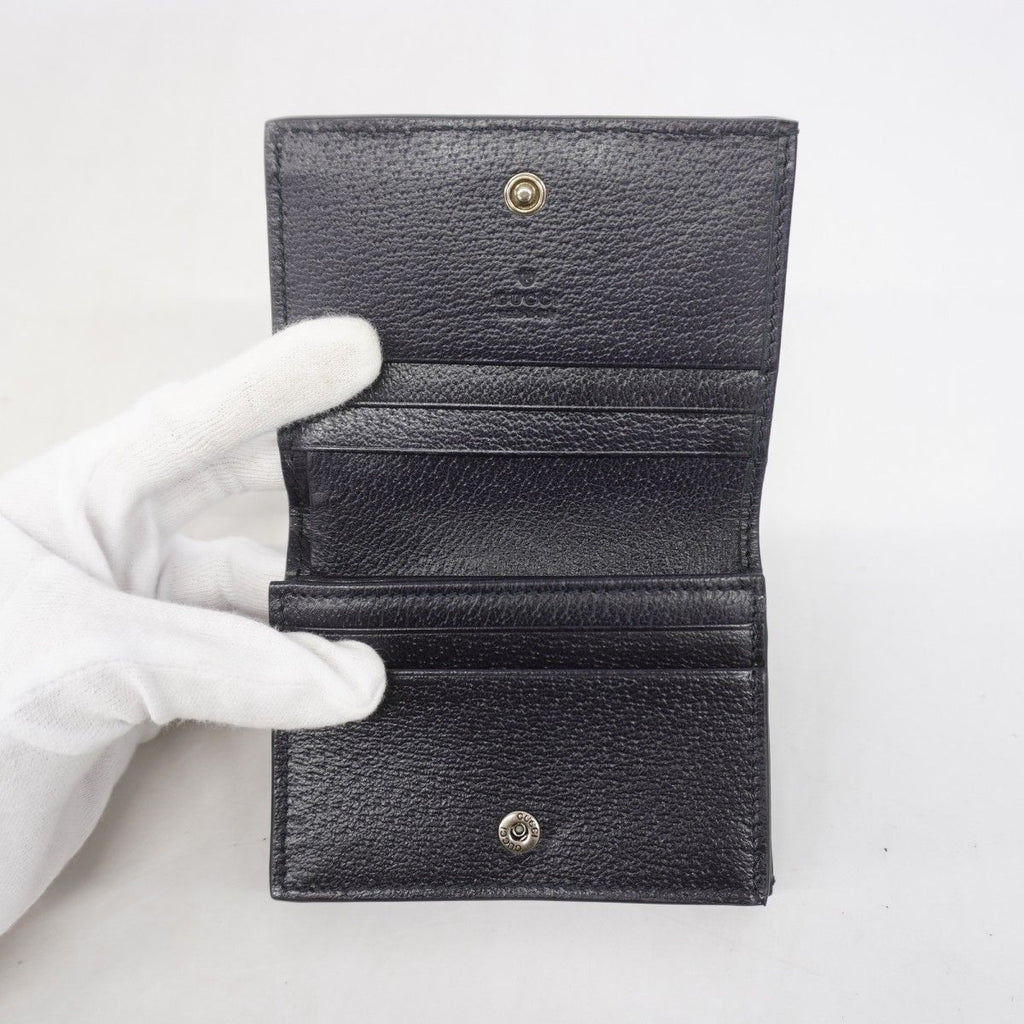 Gucci Wallet Ophidia Navy Silver — view 3