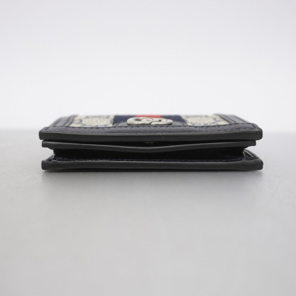 Gucci Wallet Ophidia Navy Silver — view 2