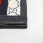 Gucci Wallet Ophidia Navy Silver — view 5