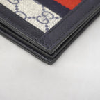 Gucci Wallet Ophidia Navy Silver — view 6