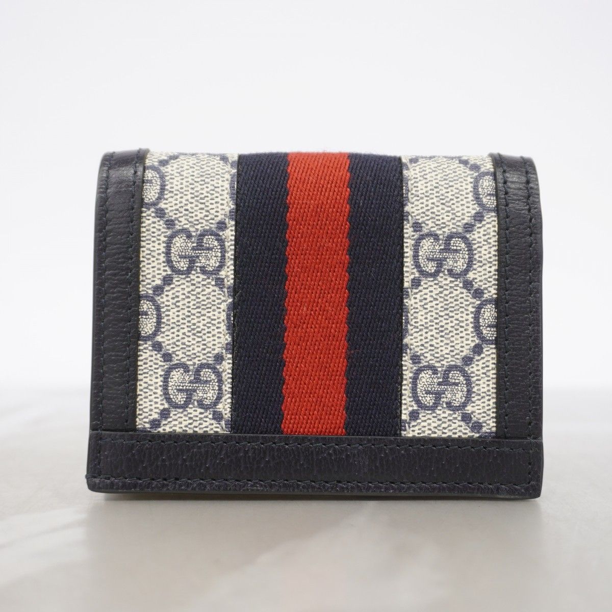 Gucci Wallet Ophidia Navy Silver — view 7