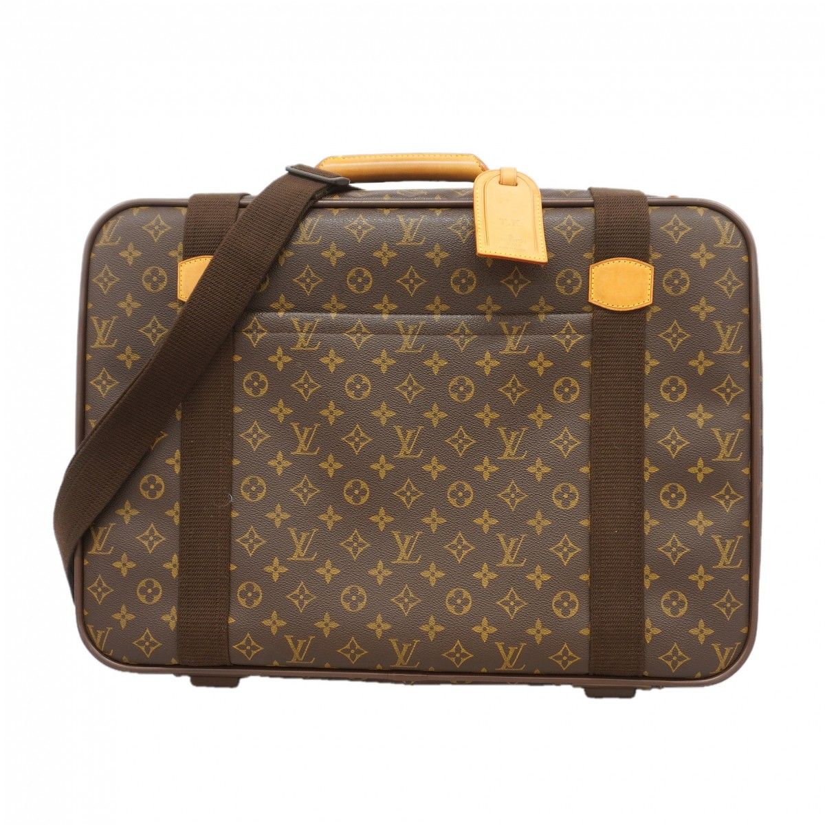 Louis Vuitton Handbag Monogram Satellite 53 Brown