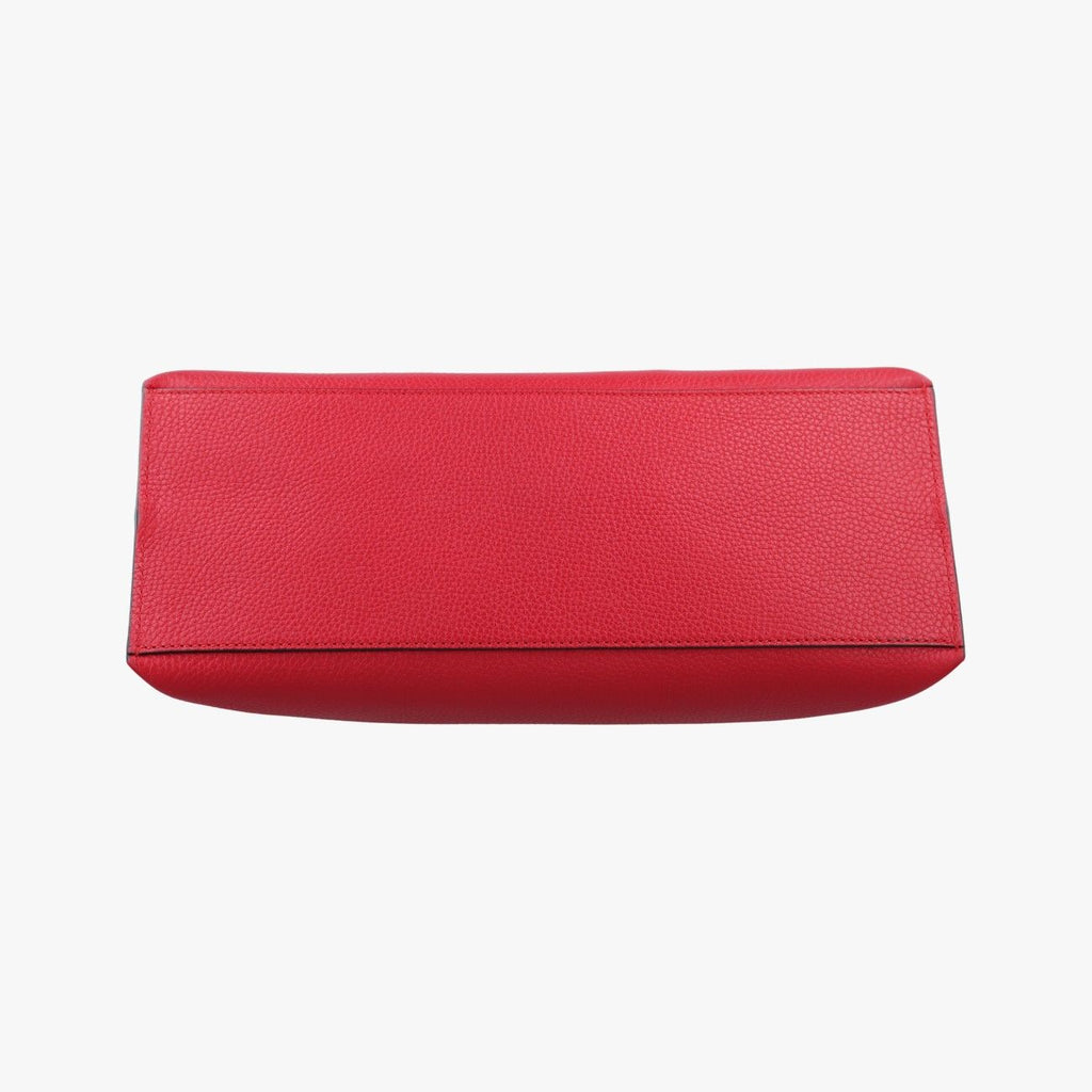 Gucci Bamboo Daily Red Leather Shoulder — view 3