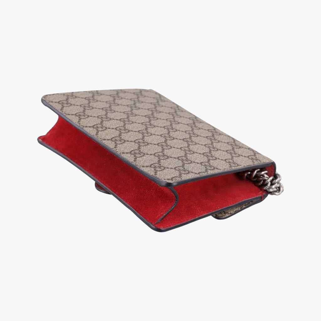 Gucci Dionysus Beige Red Canvas Shoulder — view 6