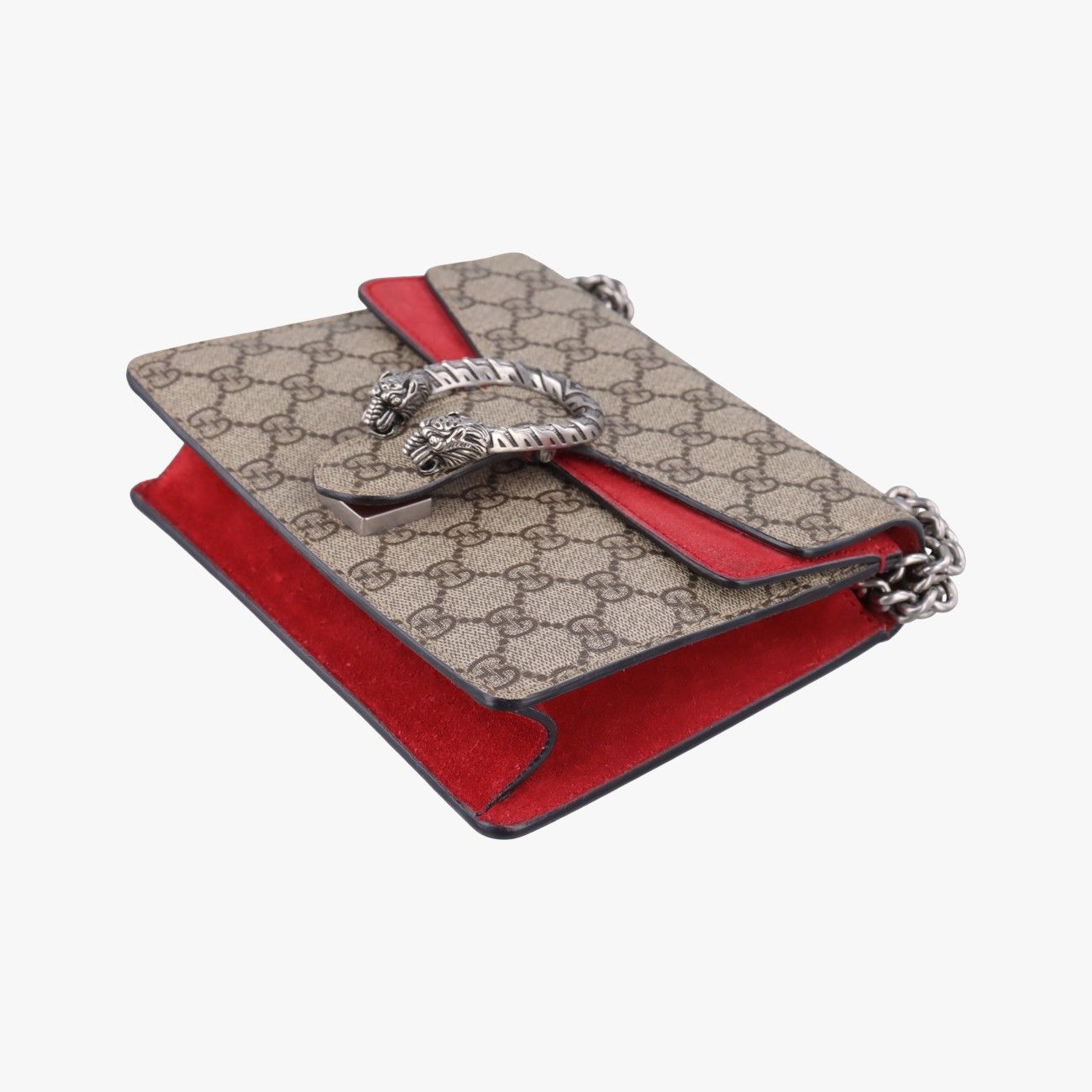 Gucci Dionysus Beige Red Canvas Shoulder — view 4