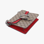 Gucci Dionysus Beige Red Canvas Shoulder — view 5