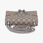 Gucci Dionysus Beige Red Canvas Shoulder — view 8