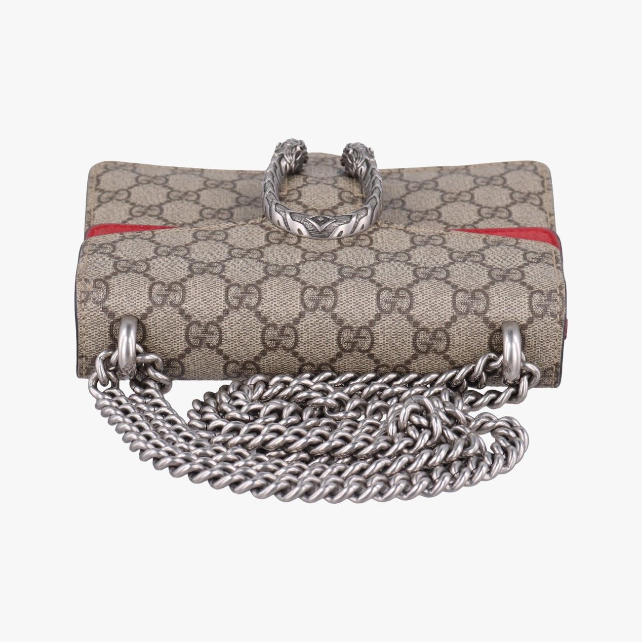 Gucci Dionysus Beige Red Canvas Shoulder — view 8