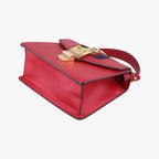 Gucci Sylvie Red Leather Shoulder — view 4