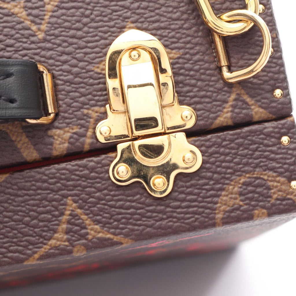 Louis Vuitton Handbag Mobile Box Monogram Foreign Love 2-Way Canvas Leather — view 5