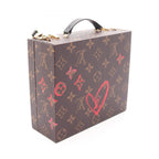 Louis Vuitton Handbag Mobile Box Monogram Foreign Love 2-Way Canvas Leather — view 2