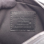 Louis Vuitton Shoulder Bag Danube Messenger Noir Rainbow Leather — view 4