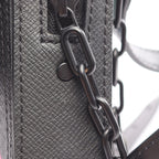 Louis Vuitton Shoulder Bag Danube Messenger Noir Rainbow Leather — view 8