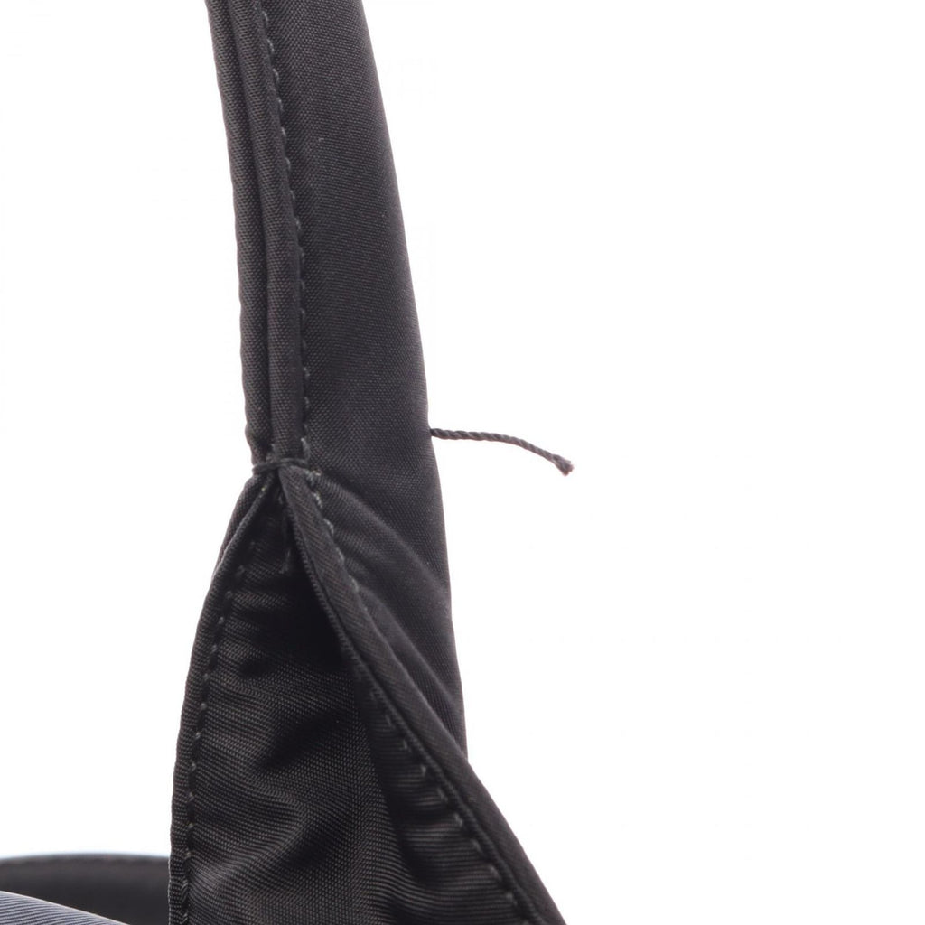 Prada Tote Tessuto Double Reversible 2-Way Black Navy Nylon — view 5