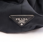 Prada Tote Tessuto Double Reversible 2-Way Black Navy Nylon — view 4