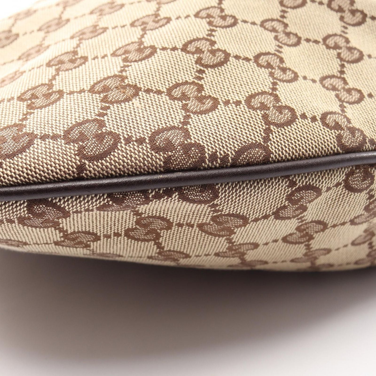 Gucci Handbag GG Canvas Horsebit Beige Brown — view 5