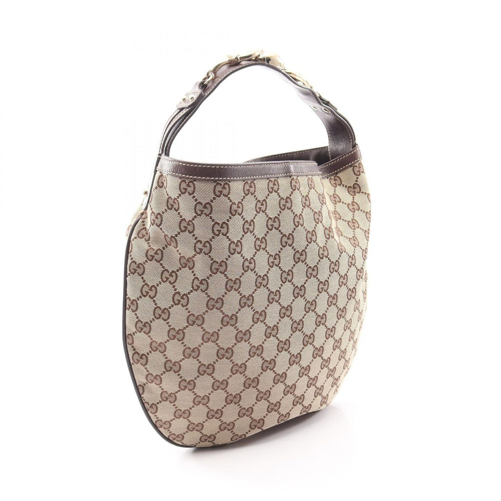 Gucci Handbag GG Canvas Horsebit Beige Brown — view 2