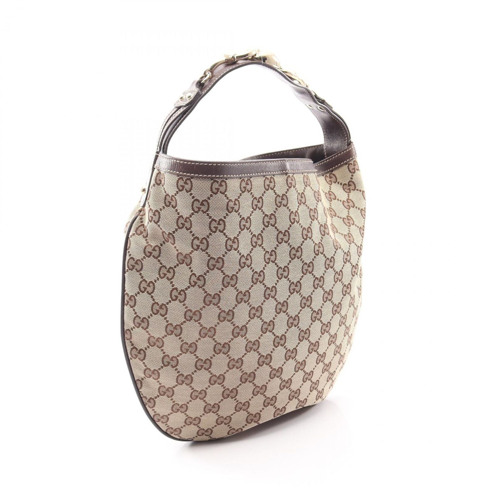 Gucci Handbag GG Canvas Horsebit Beige Brown — view 2
