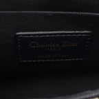 Dior Shoulder Bag 30 Montaigne Box Oblique Jacquard Navy Canvas Leather — view 4