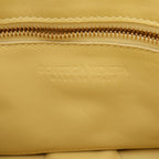 Bottega Veneta Shoulder Bag Padded Cassette Intrecciato Light Yellow Leather — view 4