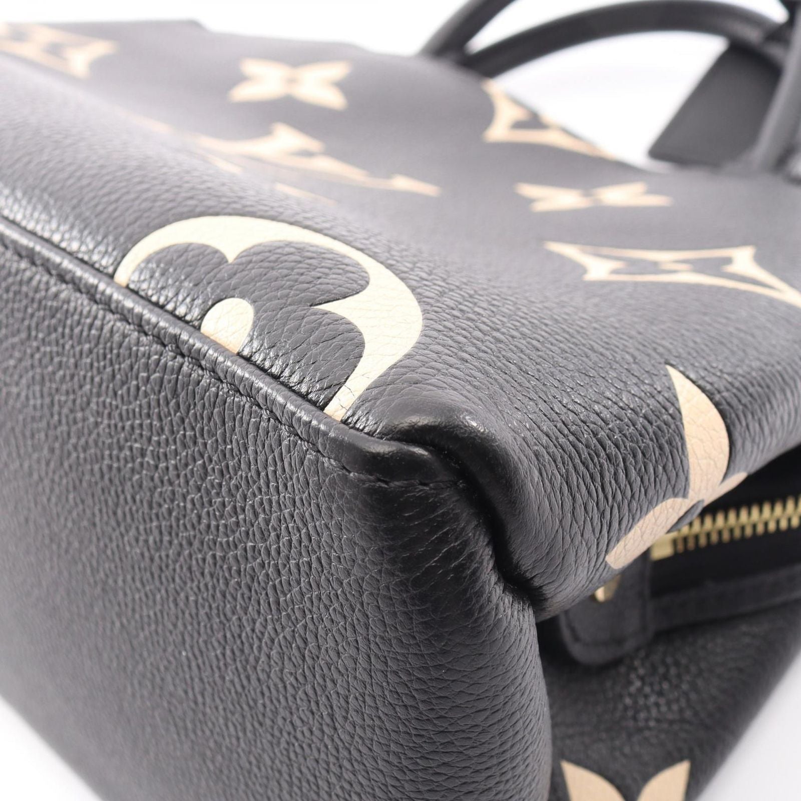 Louis Vuitton Handbag Petit Palais PM Bicolor Monogram Empreinte 2-Way Black — view 8