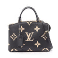 Louis Vuitton Handbag Petit Palais PM Bicolor Monogram Empreinte 2-Way Black