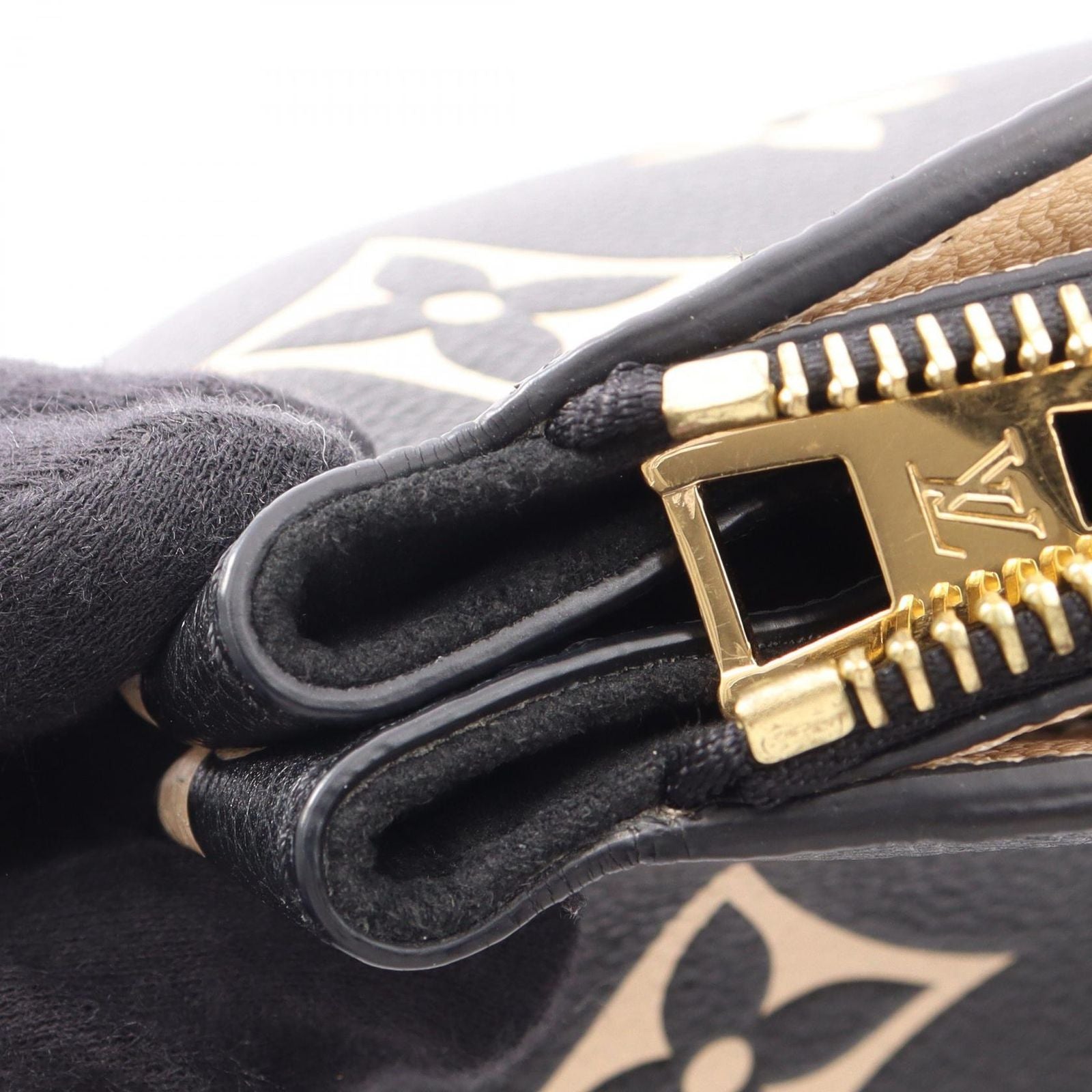 Louis Vuitton Handbag Petit Palais PM Bicolor Monogram Empreinte 2-Way Black — view 7
