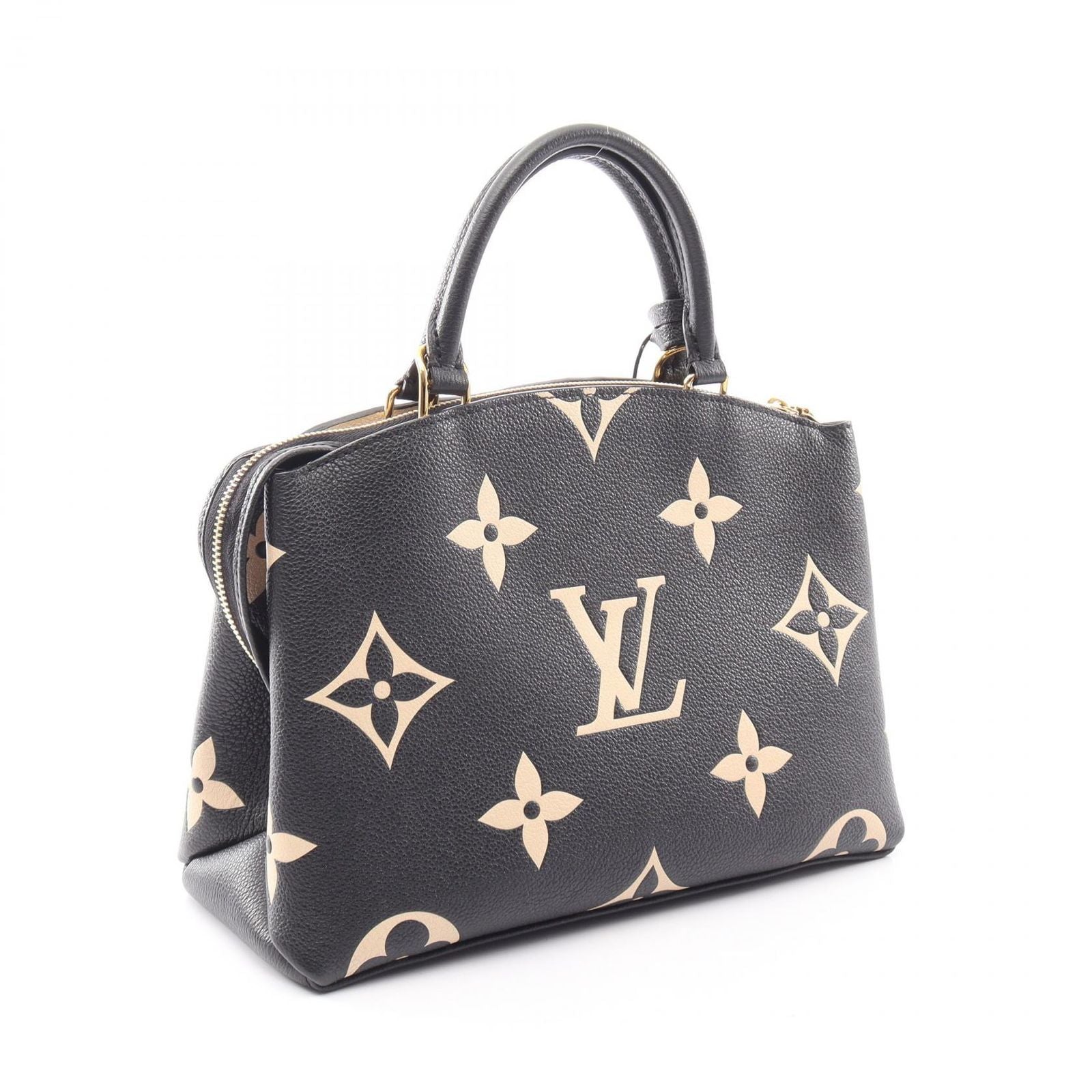 Louis Vuitton Handbag Petit Palais PM Bicolor Monogram Empreinte 2-Way Black — view 2
