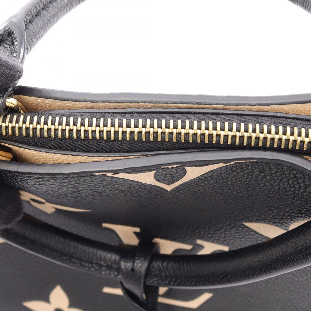 Louis Vuitton Handbag Petit Palais PM Bicolor Monogram Empreinte 2-Way Black — view 5