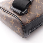 Louis Vuitton Waist Bag Chalk Monogram Canvas Leather — view 6