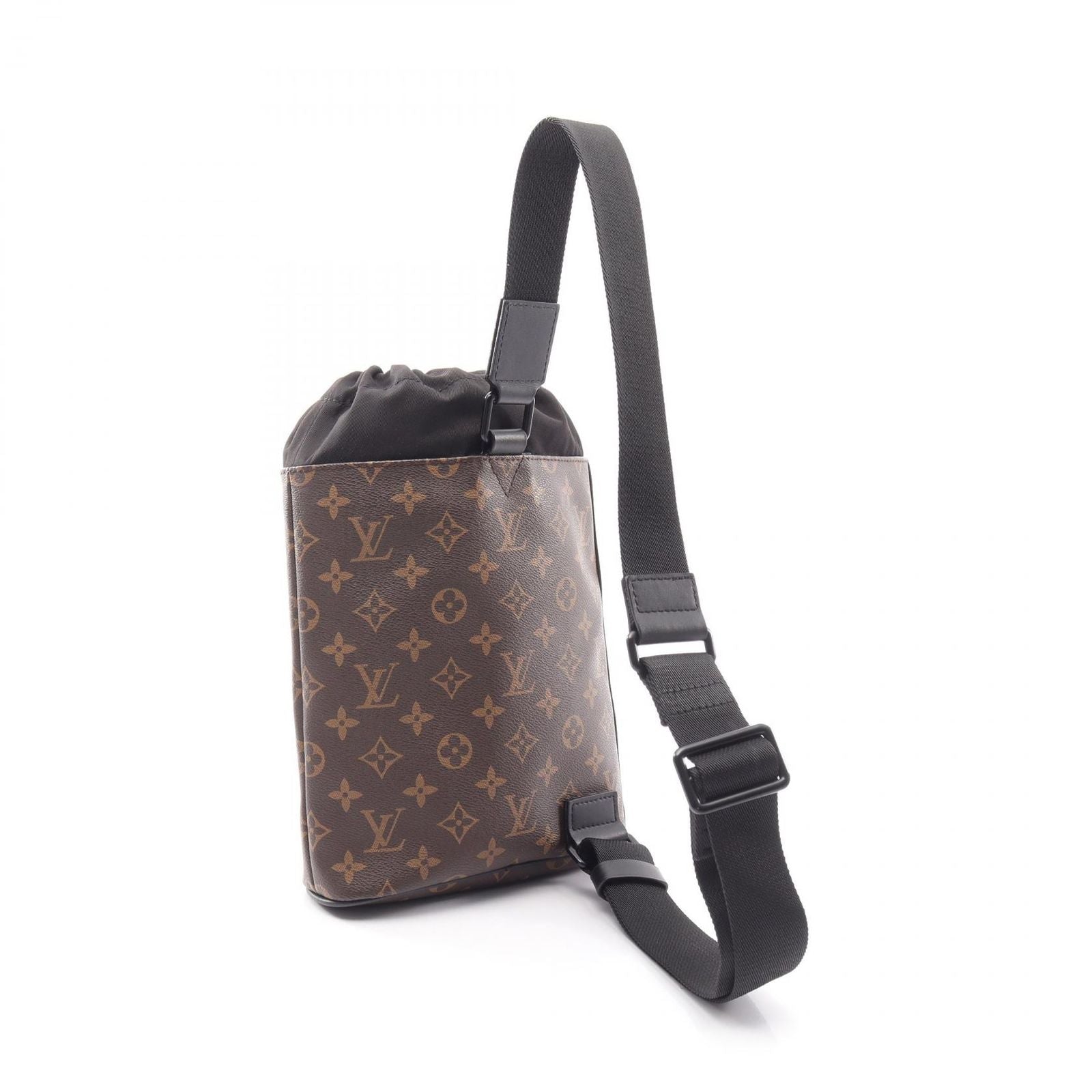 Louis Vuitton Waist Bag Chalk Monogram Canvas Leather — view 2