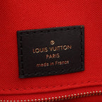 Louis Vuitton Tote On The Go MM Monogram Giant Reverse 2-Way Canvas Leather — view 4