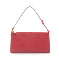 Louis Vuitton Handbag Pochette Castilian Red Leather