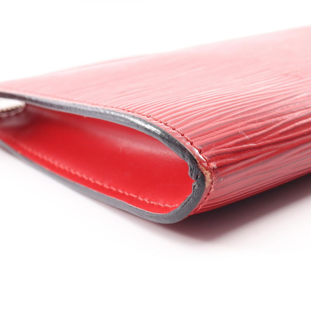 Louis Vuitton Handbag Pochette Castilian Red Leather — view 8