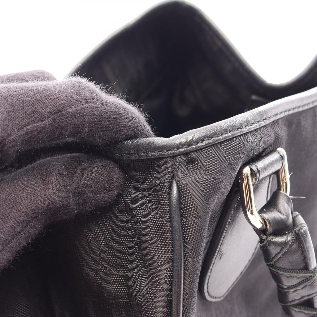 Dior Tote Brea Trotter Black Nylon Leather — view 6