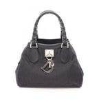 Dior Tote Brea Trotter Black Nylon Leather