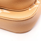 Louis Vuitton Shoulder Bag Multy Pochette Soirle Bicolor Arizona Beige Leather — view 7