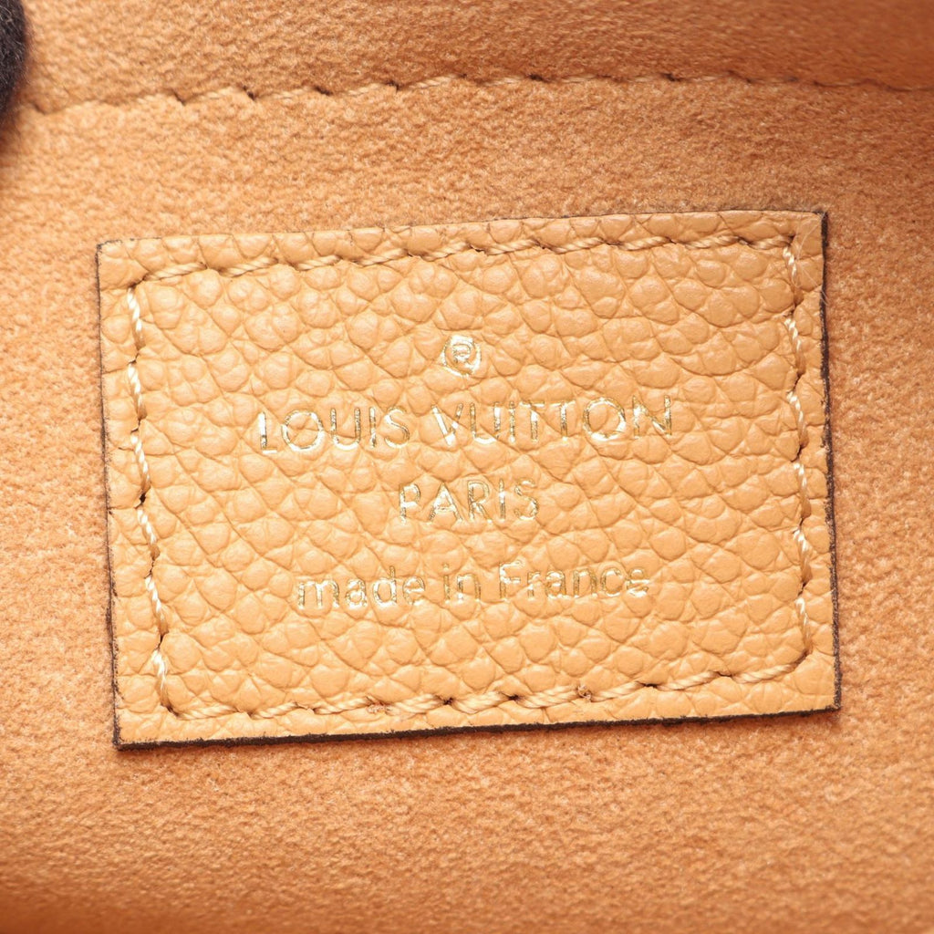 Louis Vuitton Shoulder Bag Multy Pochette Soirle Bicolor Arizona Beige Leather — view 5