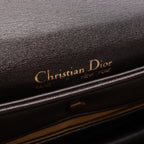 Dior Shoulder Bag Dark Brown Leather — view 4