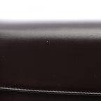 Dior Shoulder Bag Dark Brown Leather — view 5